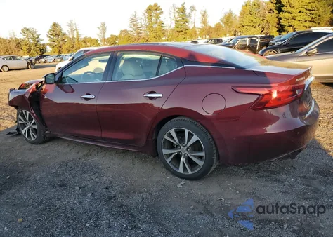 2016 Nissan Maxima 3.5S из США, поврежденный, VIN 1N4AA6AP4GC379230